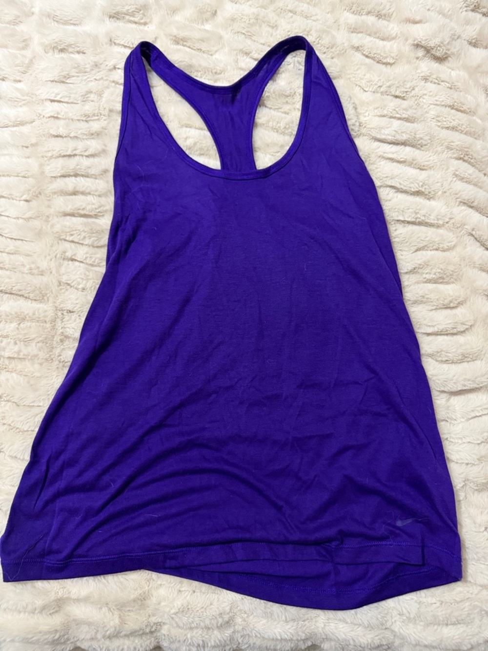 Women’s Purple Racerback Tank Top
